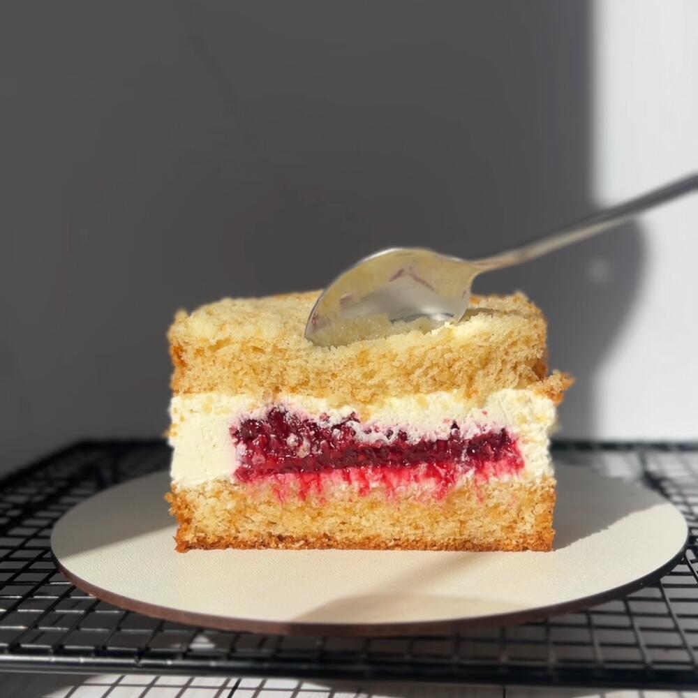 Бенто торт Фисташка малина