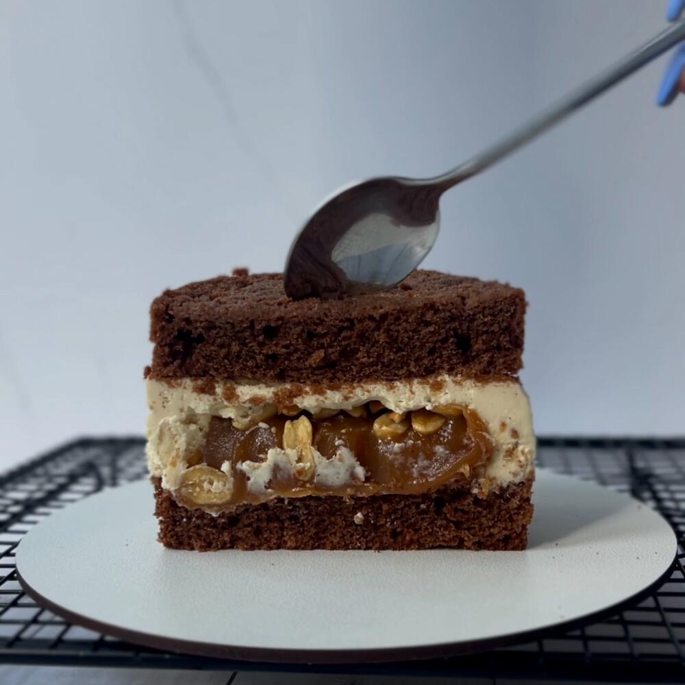 Бенто торт Фисташка малина