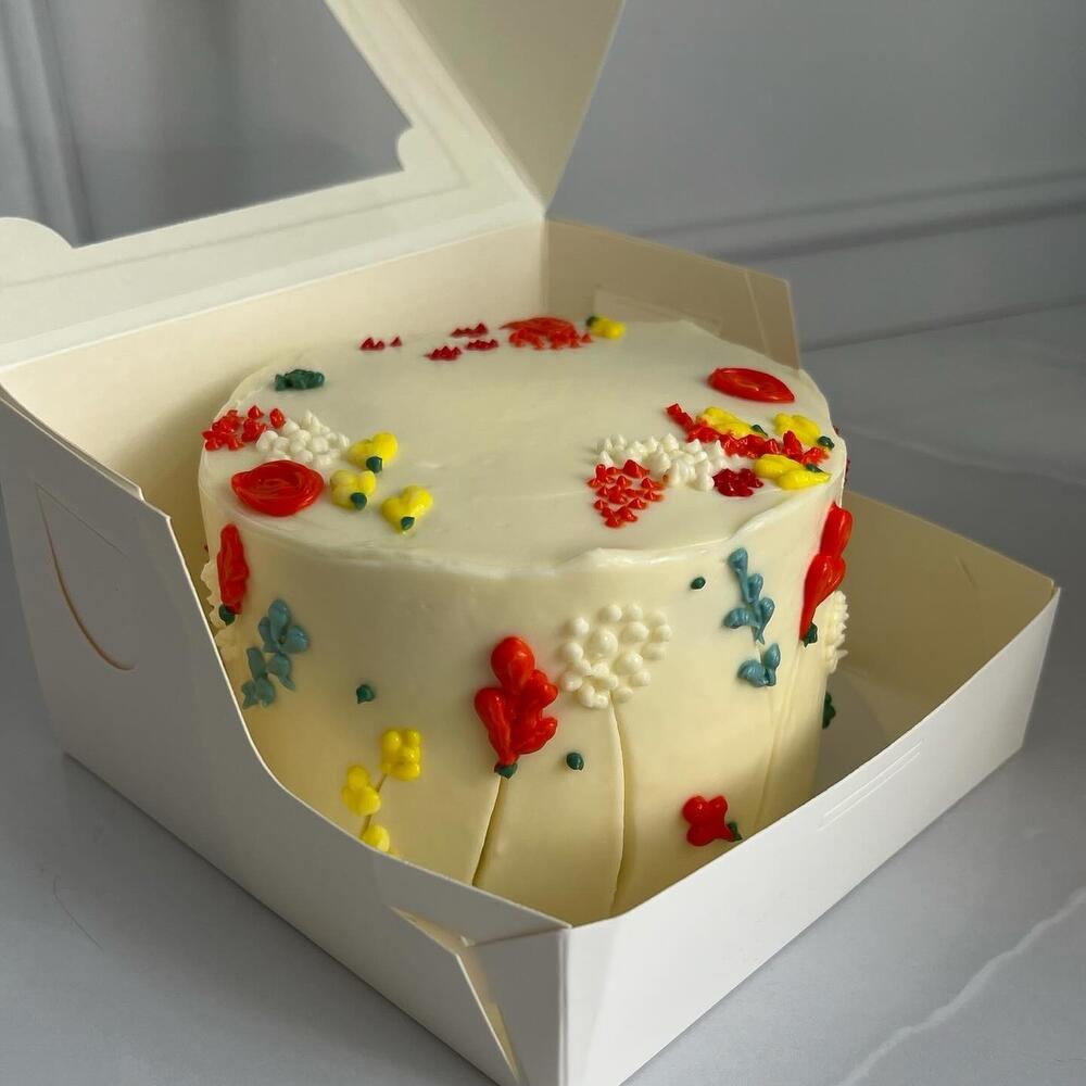 Бенто торт «Флора»