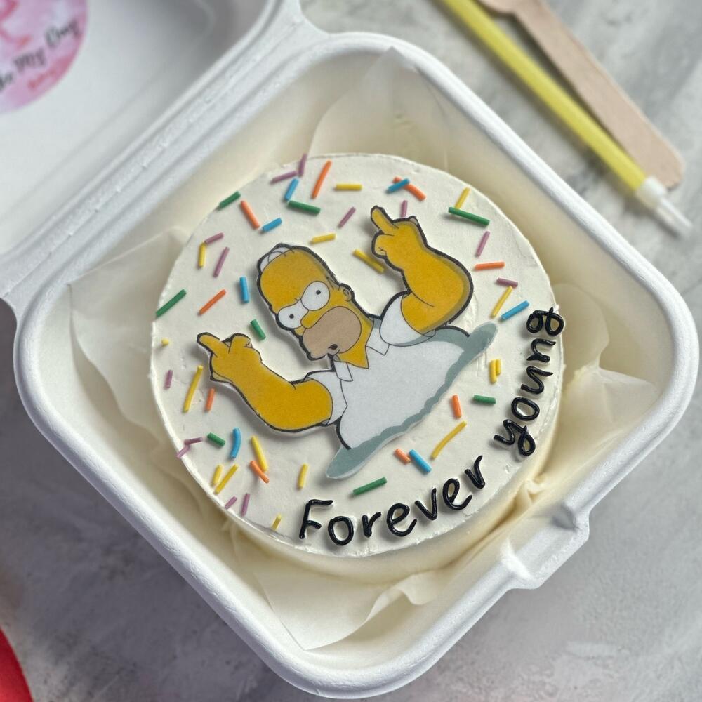 Бенто торт «Forever young»