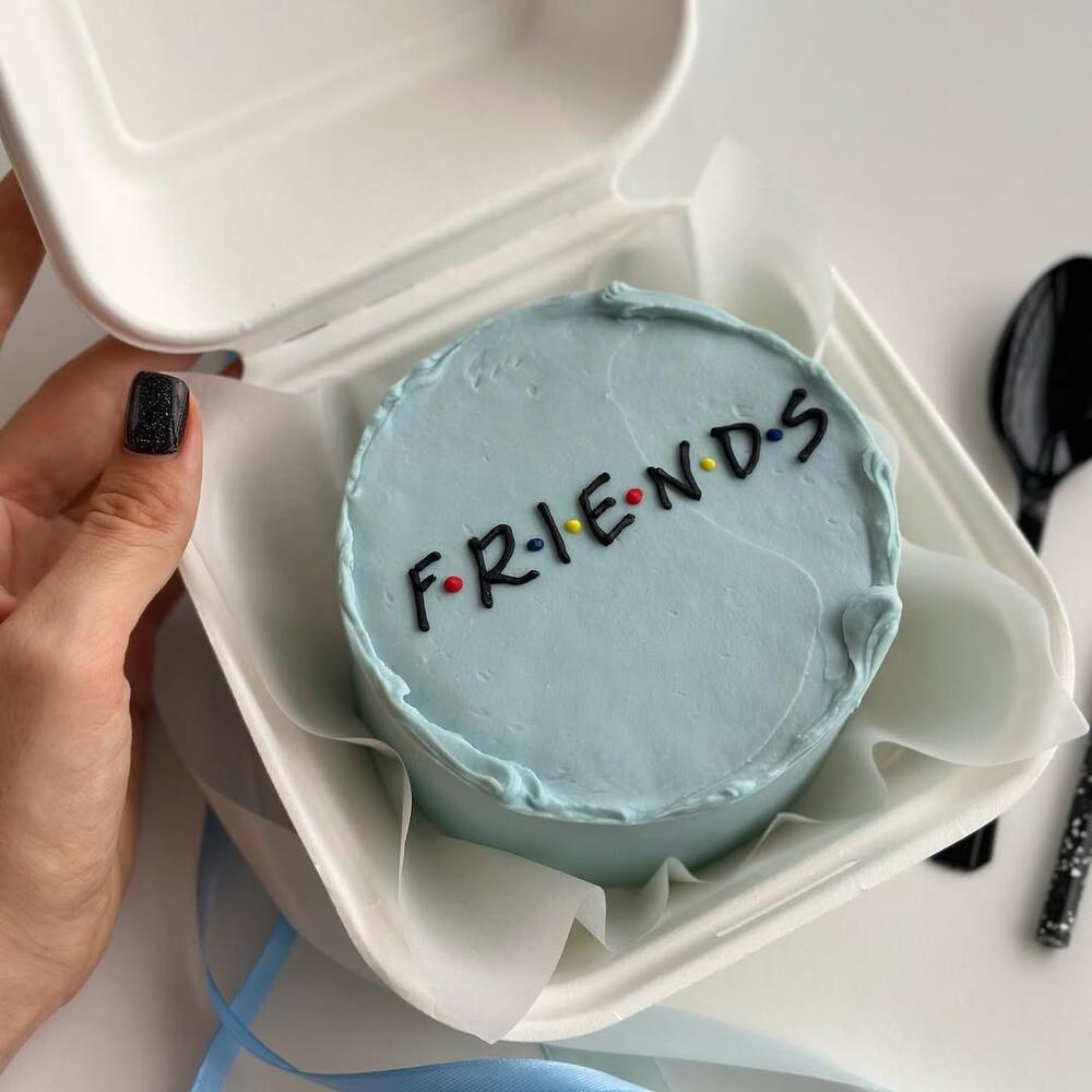 Бенто-торт Friends друзья, другу, подруге в подарок