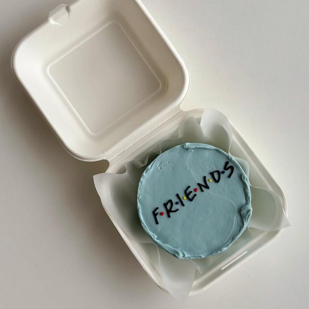 Бенто-торт Friends друзья, другу, подруге в подарок