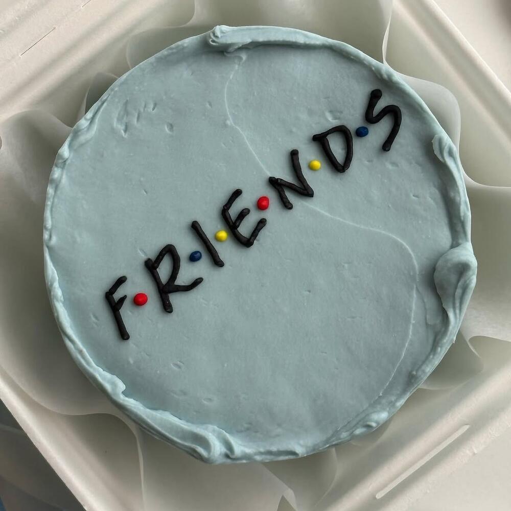 Бенто-торт Friends друзья, другу, подруге в подарок