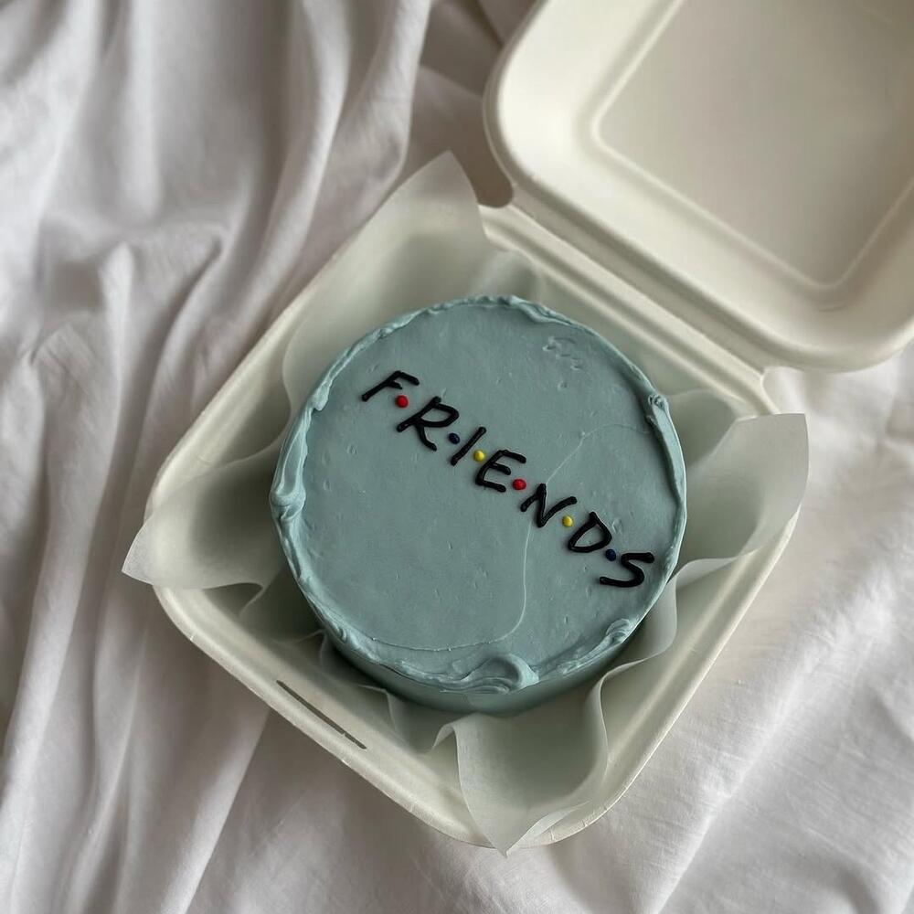 Бенто-торт Friends друзья, другу, подруге в подарок