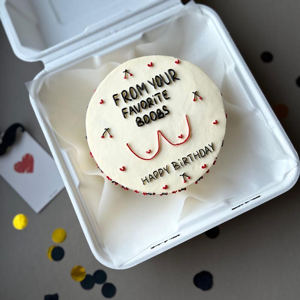 Бенто-торт FROM YOUR FAVORITE BOOBS