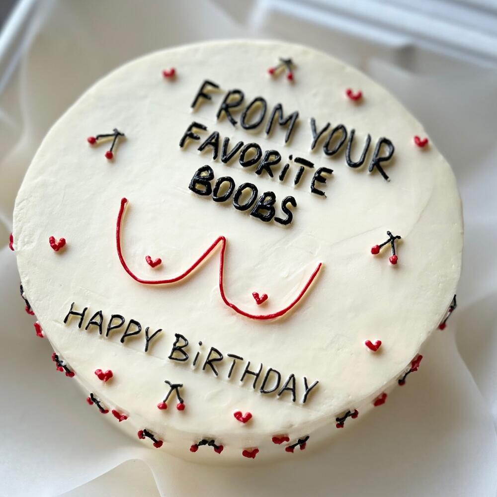 Бенто-торт FROM YOUR FAVORITE BOOBS
