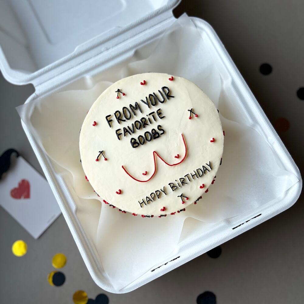 Бенто-торт FROM YOUR FAVORITE BOOBS