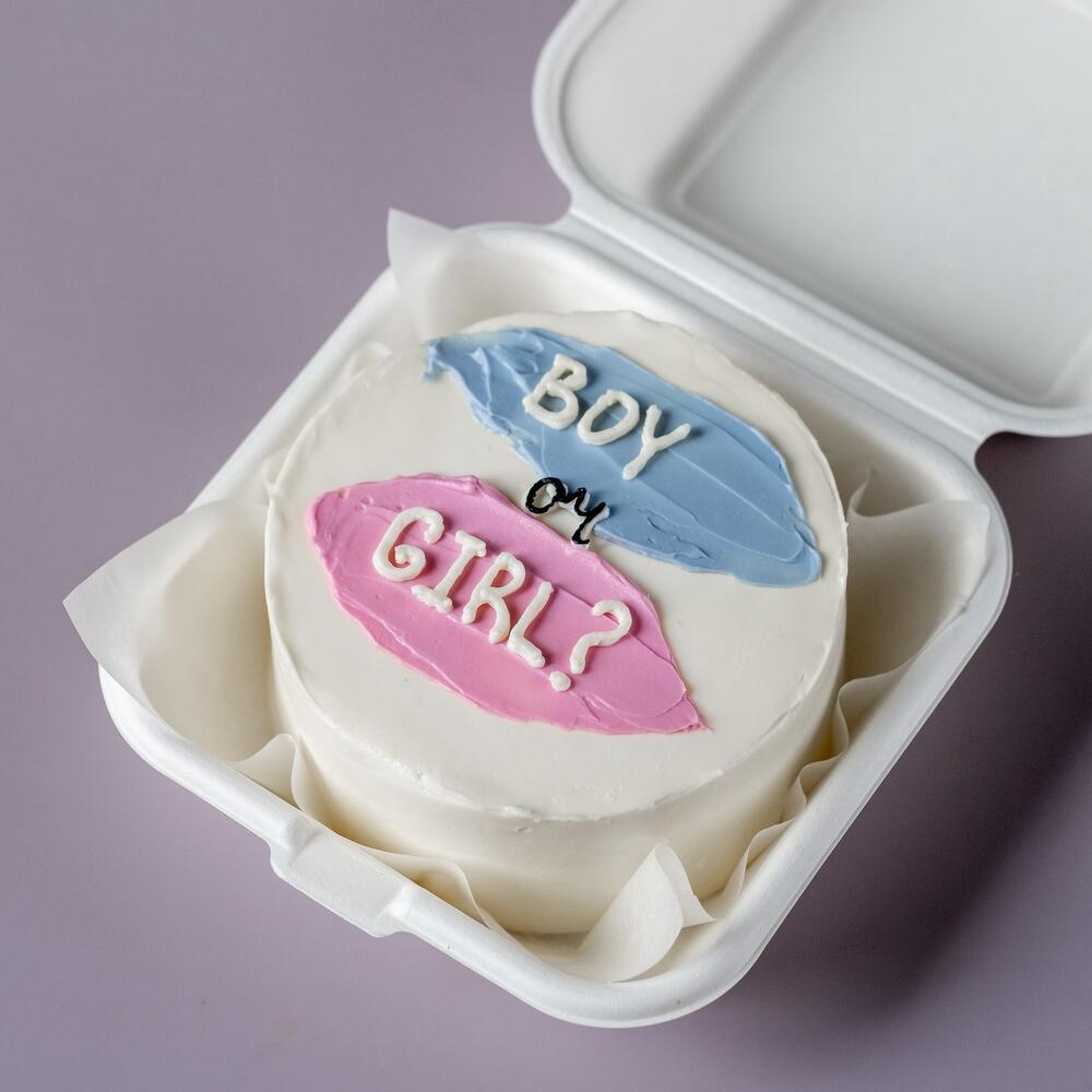 Бенто-торт гендер «boy or girl?»