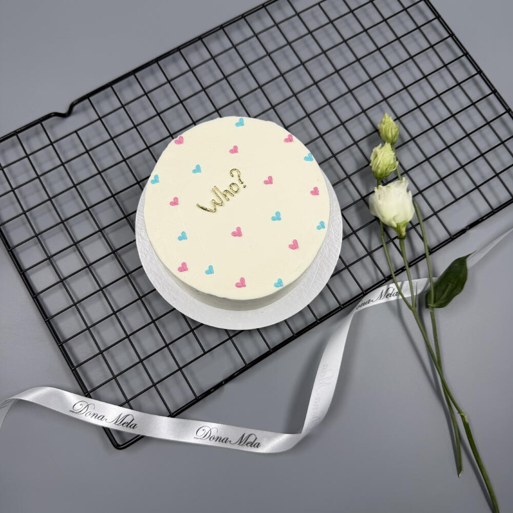 Бенто торт гендер на гендер пати