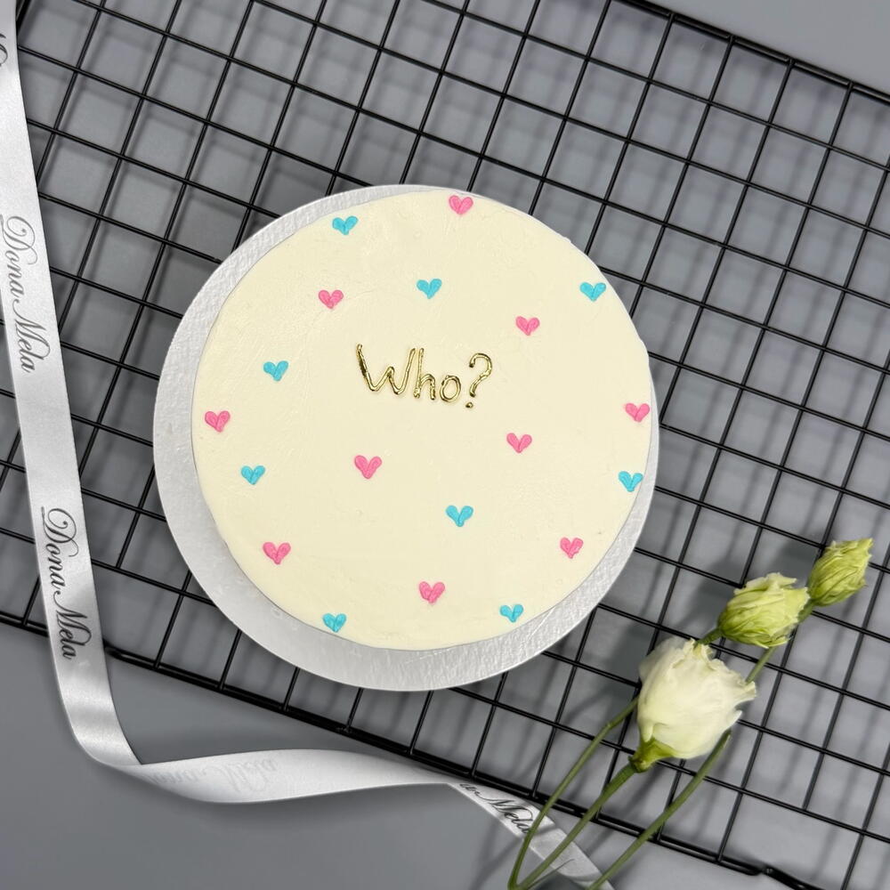 Бенто торт гендер на гендер пати