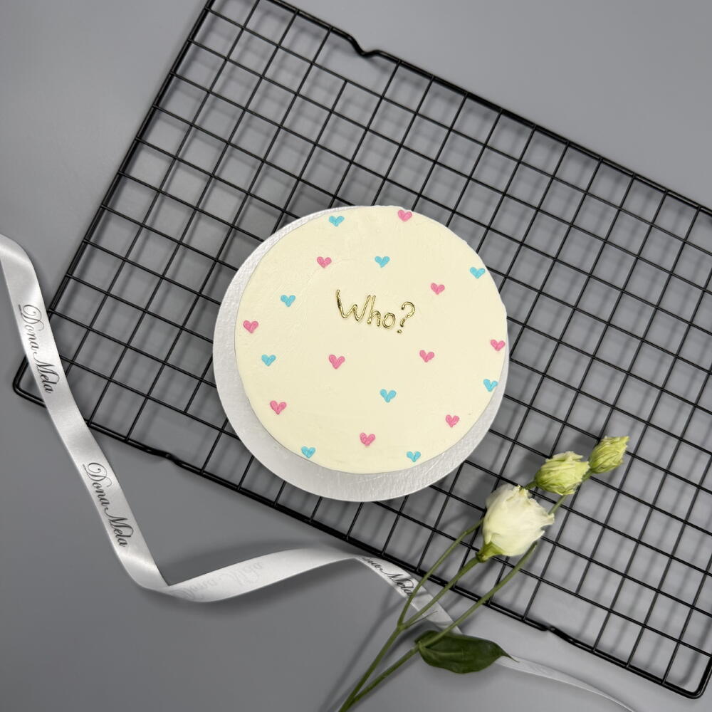 Бенто торт гендер на гендер пати