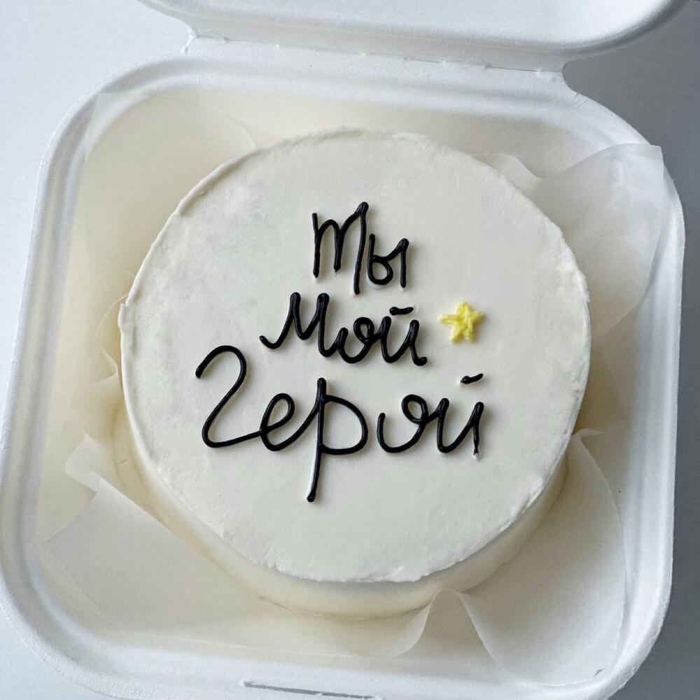 Бенто торт Герой