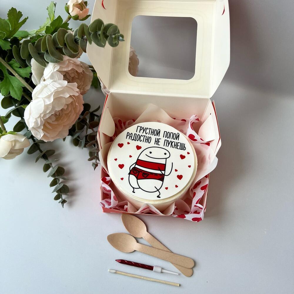 Бенто торт Грустной попой подруге, другу, девушке, жене, маме