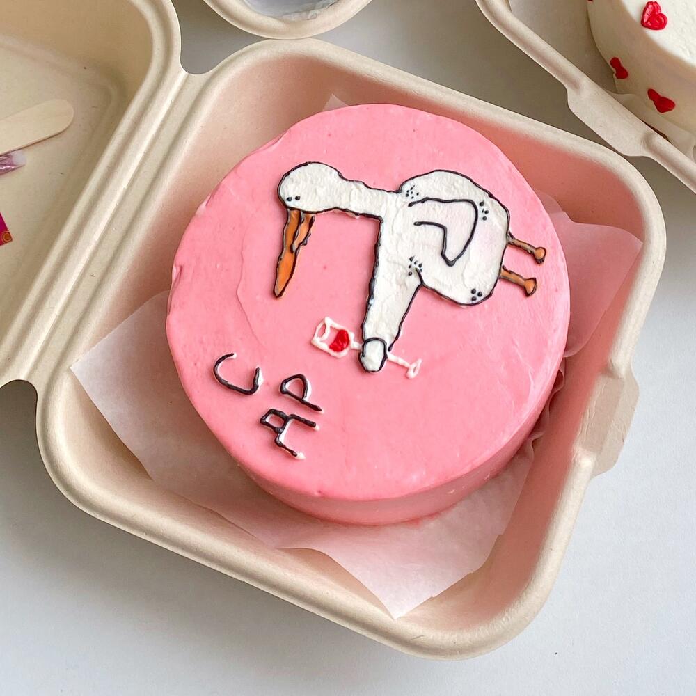 Бенто торт «Гусь с Др»