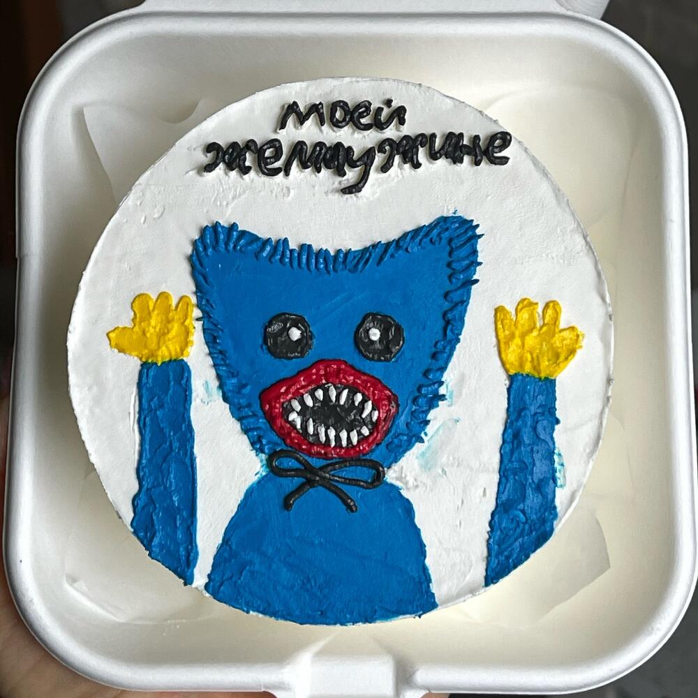 Бенто-торт «хагги-вагги»