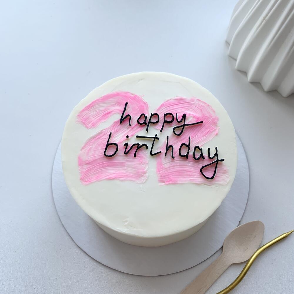 Бенто торт happy birthday 22