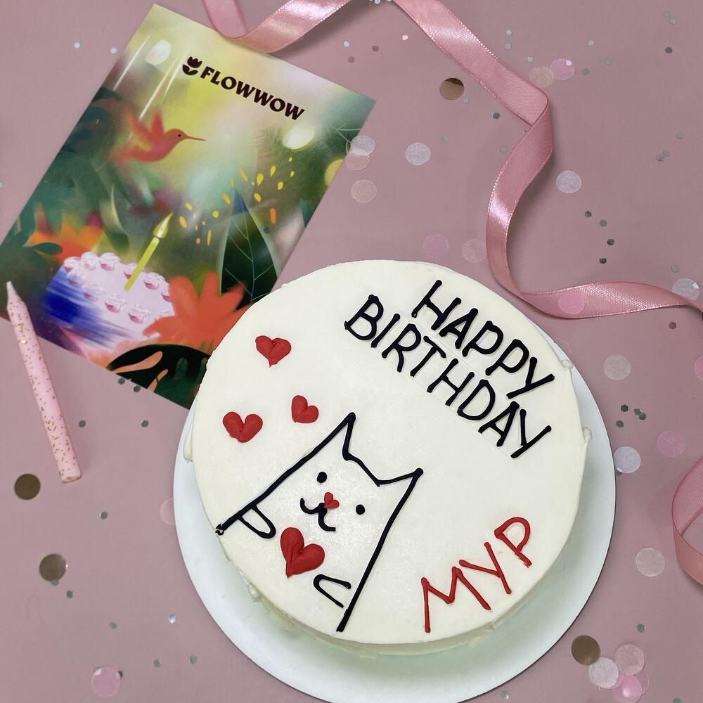 Бенто-торт «Happy birthday -МУР» на день рождения