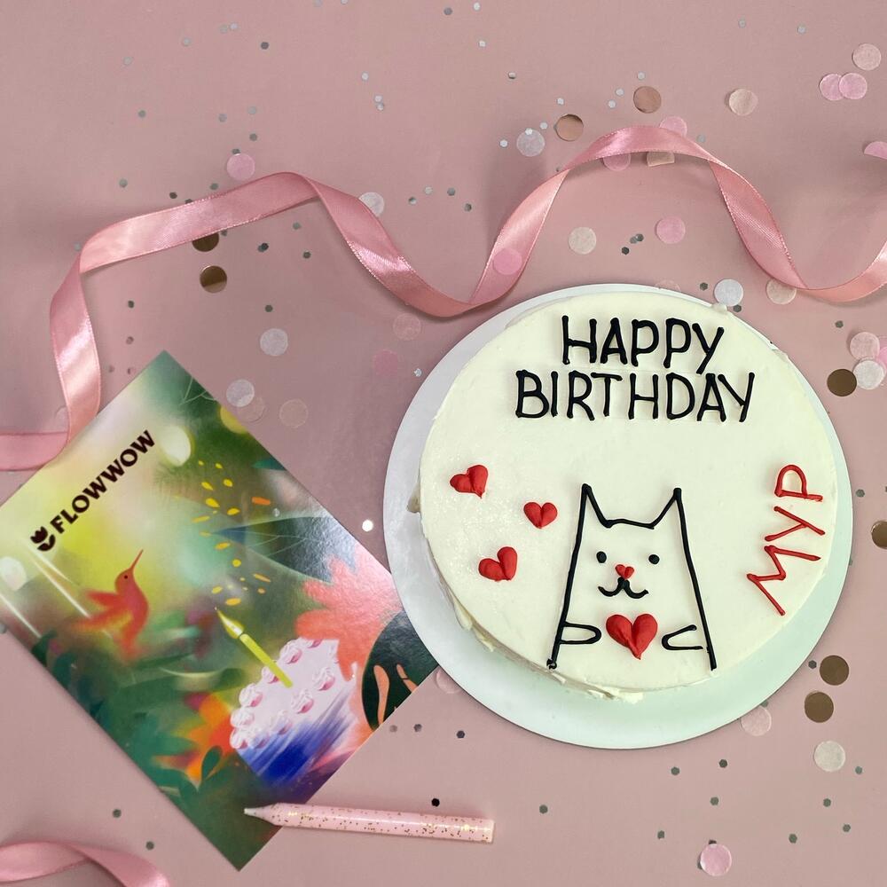 Бенто-торт «Happy birthday -МУР» на день рождения