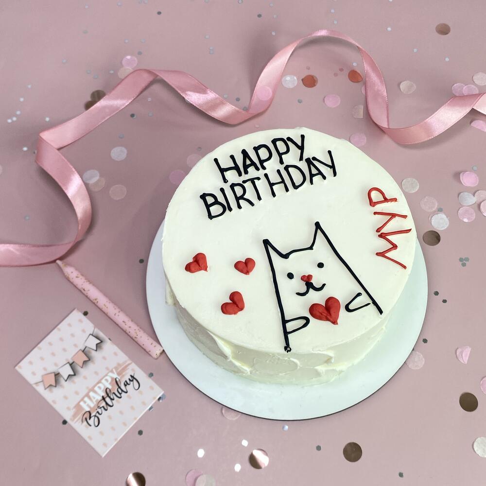 Бенто-торт «Happy birthday -МУР» на день рождения