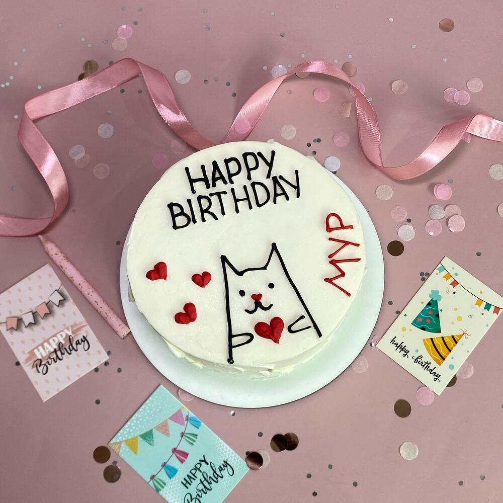 Бенто-торт «Happy birthday -МУР» на день рождения