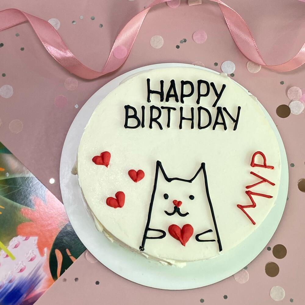 Бенто-торт «Happy birthday -МУР» на день рождения