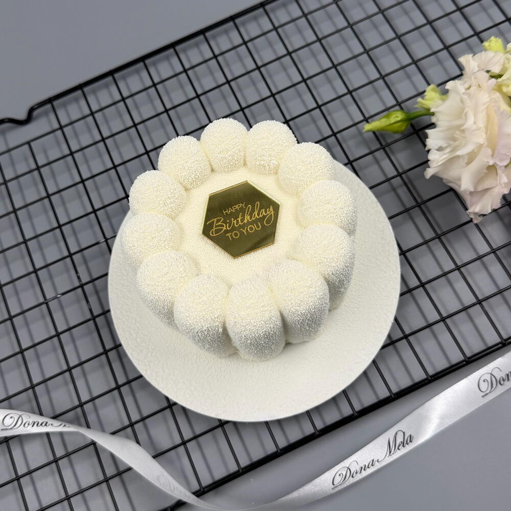 Бенто торт happy birthday муссовый