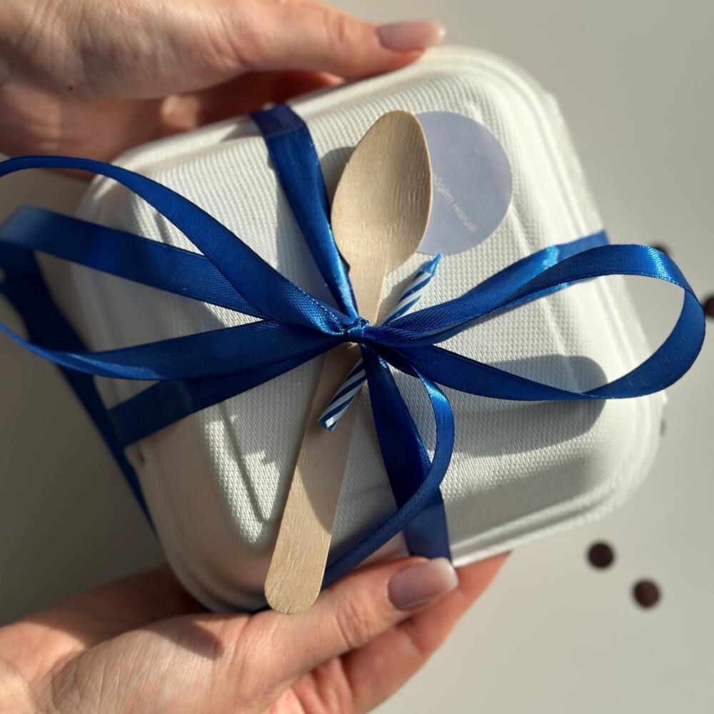 Бенто-торт "Happy birthday my love" синий