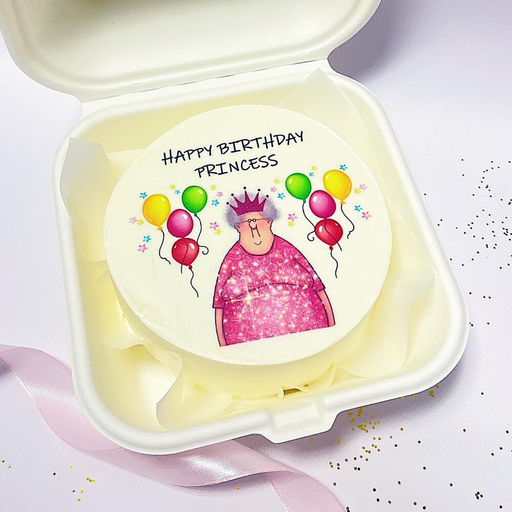 Бенто торт happy birthday ,princess