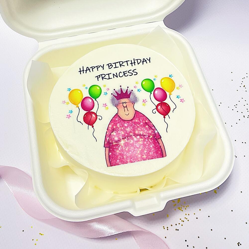 Бенто торт happy birthday ,princess