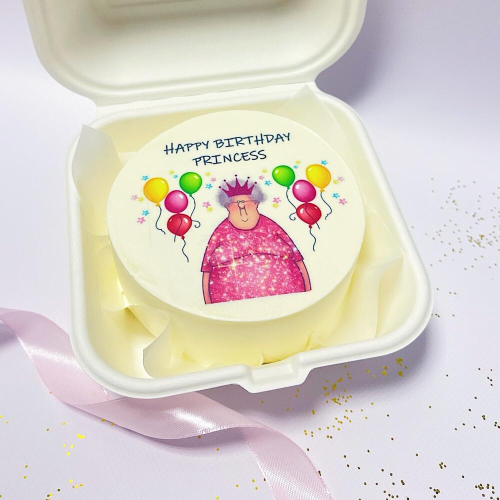 Бенто торт happy birthday ,princess