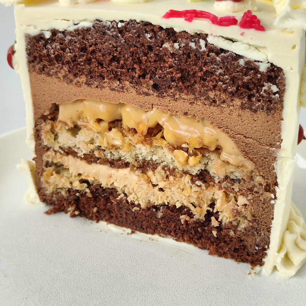 Бенто торт Happy Birthday, princess (с днём рождения, Принцесса) в подарок девушке, дочке