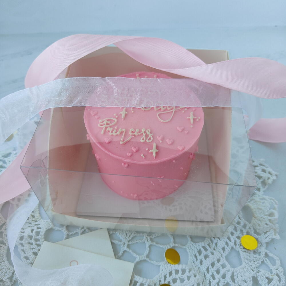 Бенто торт Happy Birthday, princess (с днём рождения, Принцесса) в подарок девушке, дочке