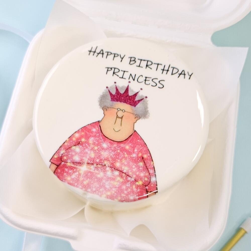 Бенто торт happy birthday princess в подарок на день рождения