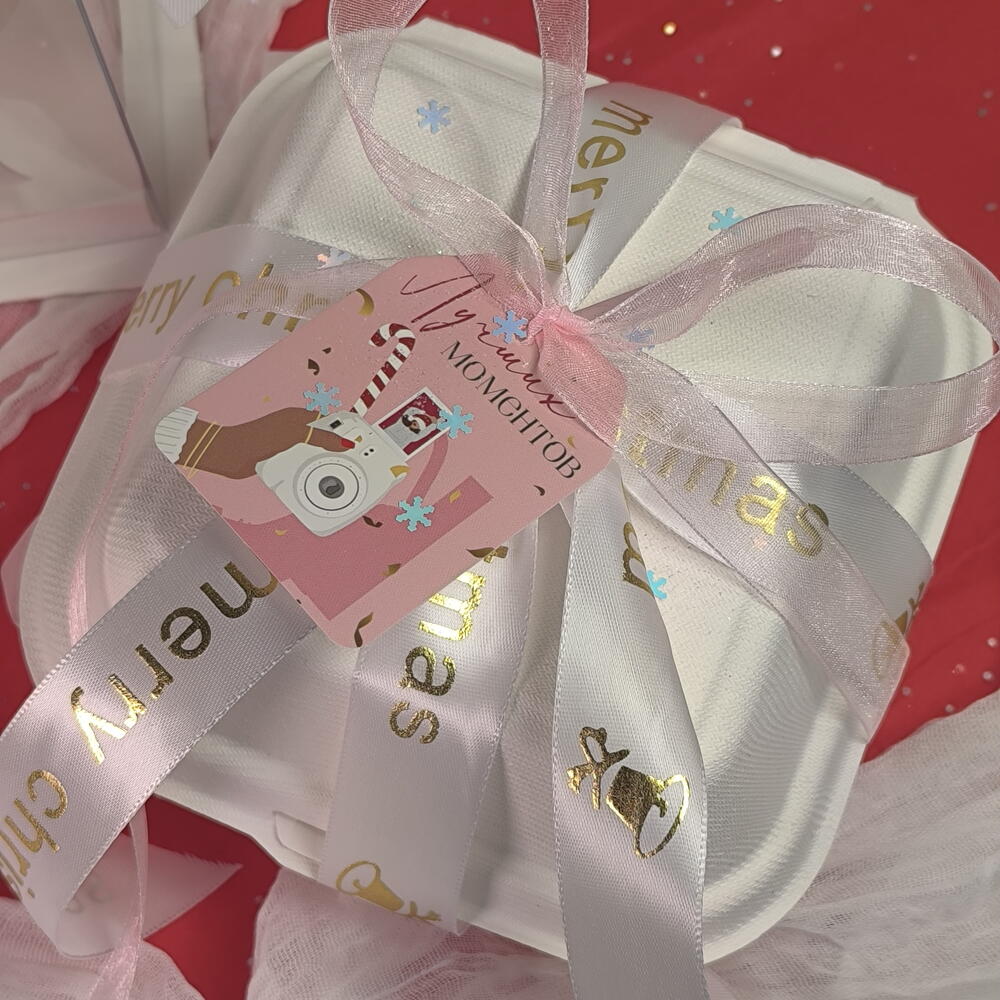 Бенто торт happy birthday с сердечками / торт для подружки, сестры, мамы