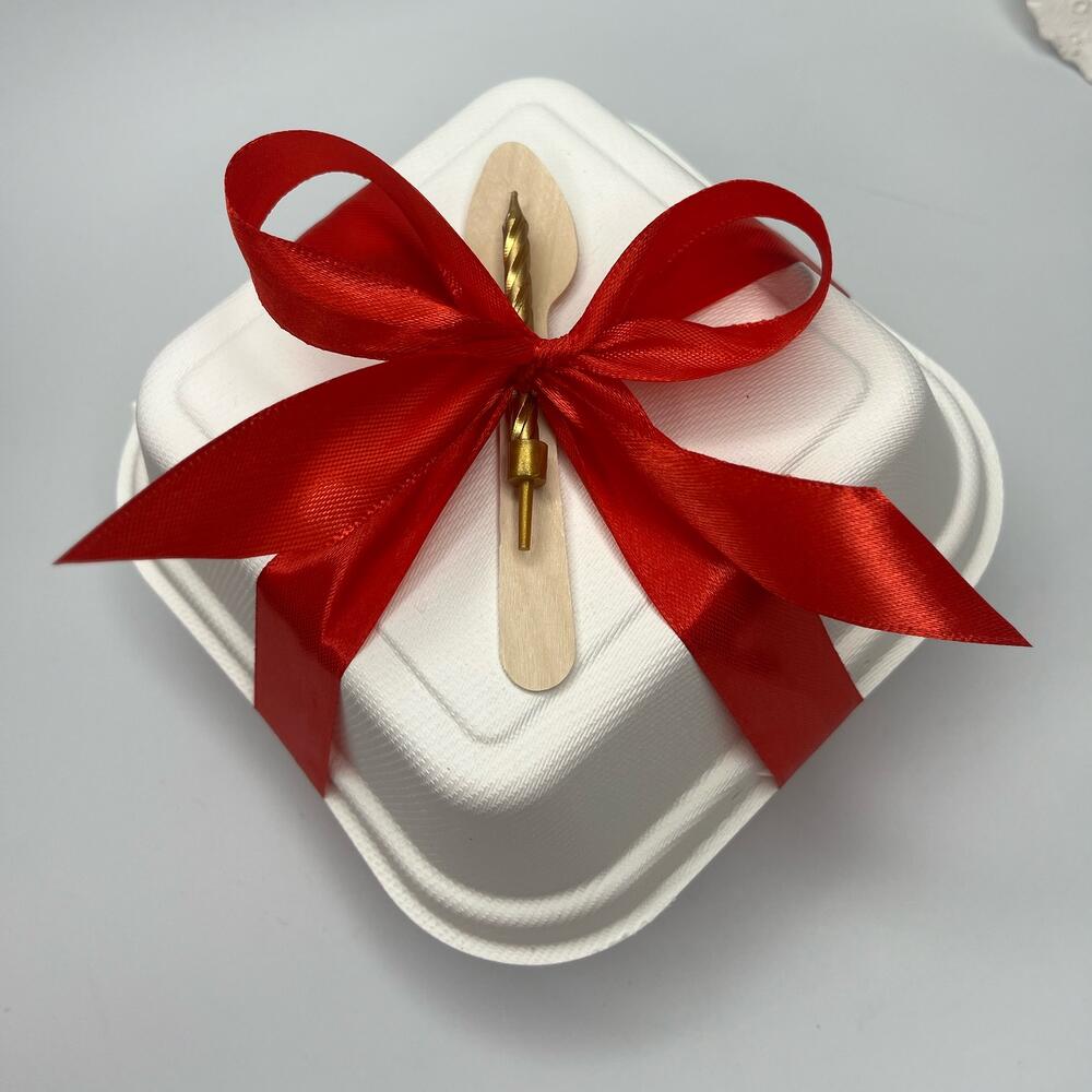 Бенто торт Happy Birthday, яркий