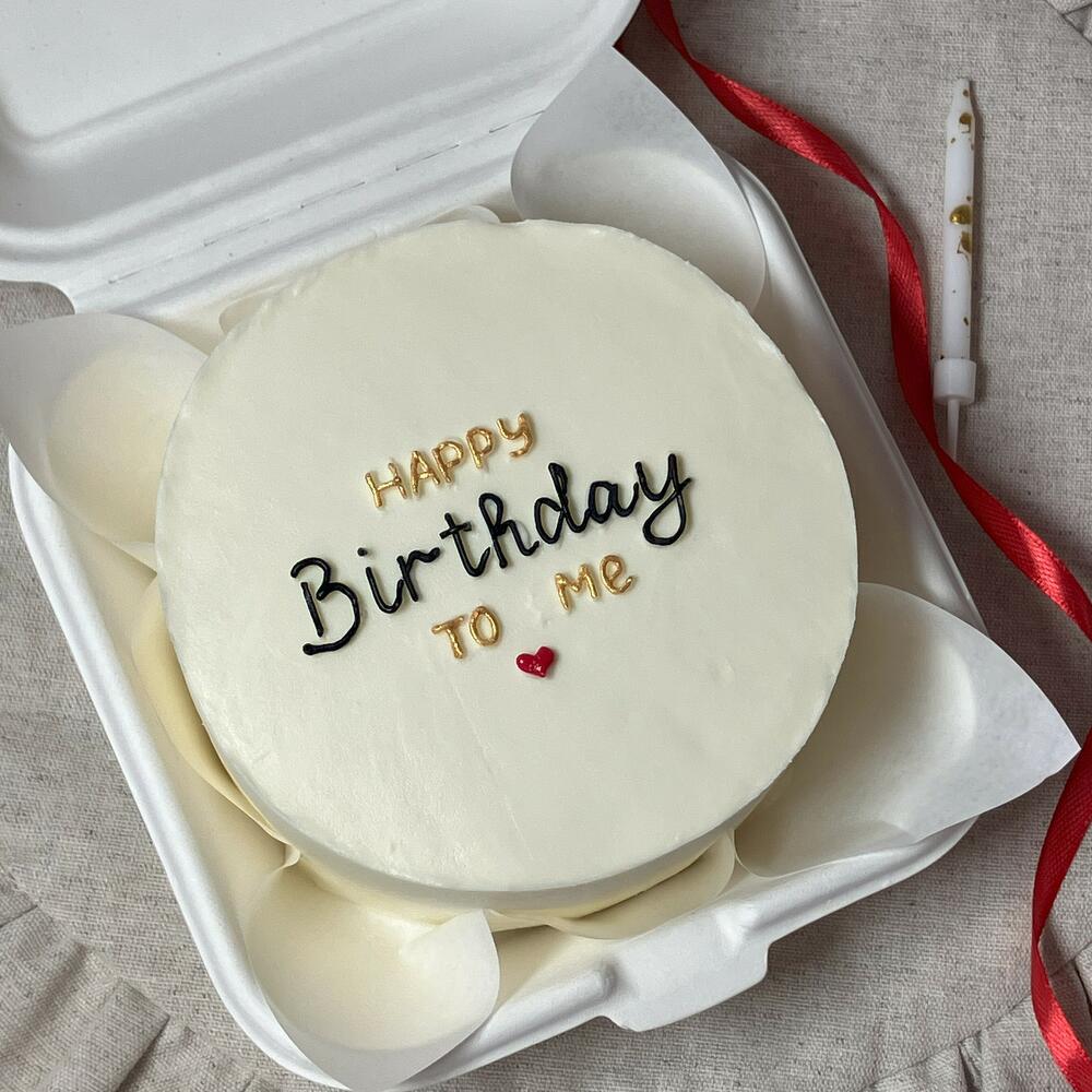 Бенто торт happy birthdey to me