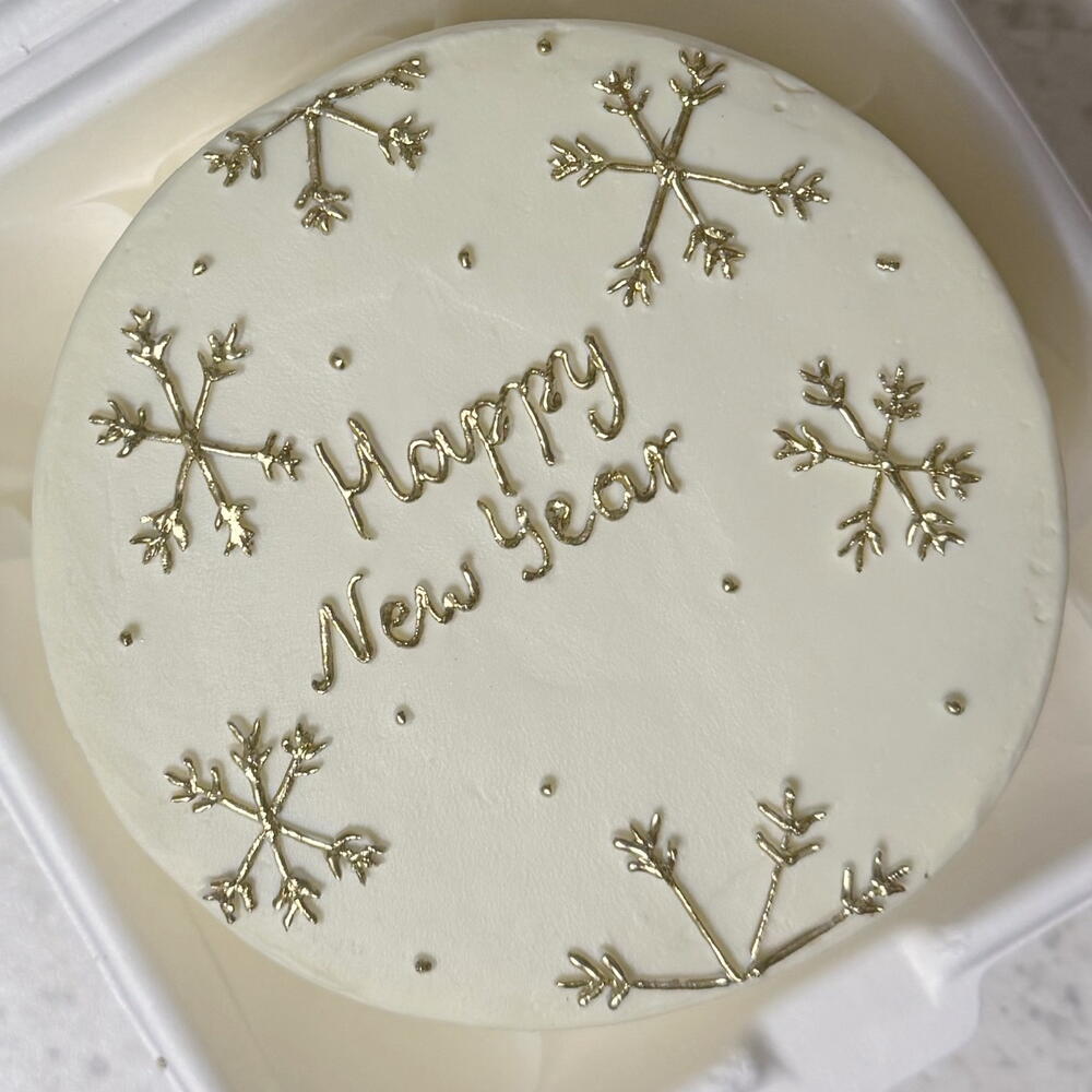 Бенто-торт Happy new Year