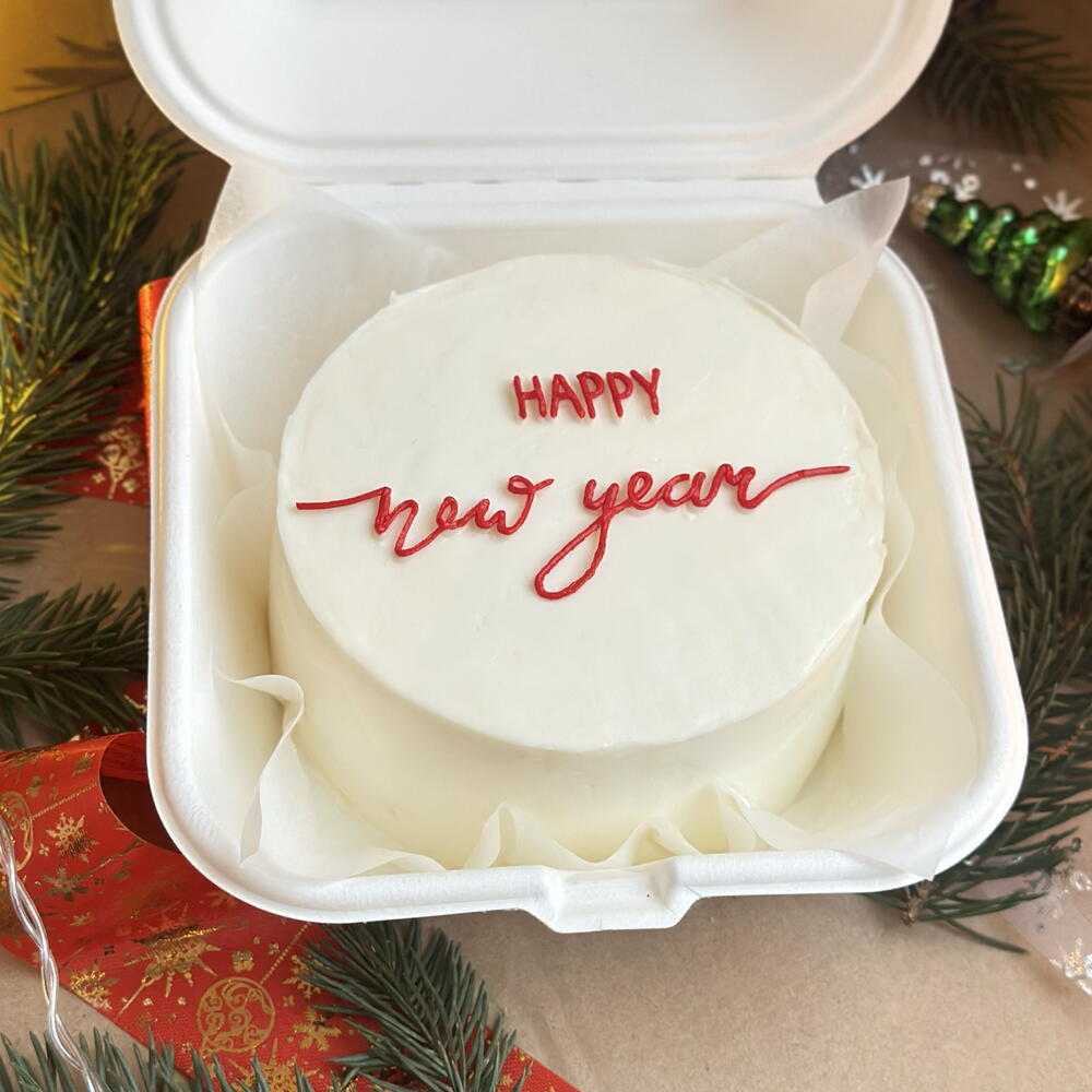 Бенто-торт Happy new Year
