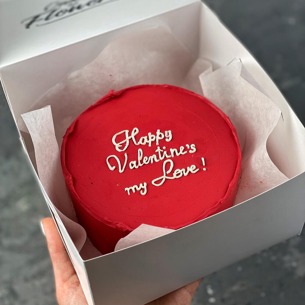 Бенто торт happy valentines my love
