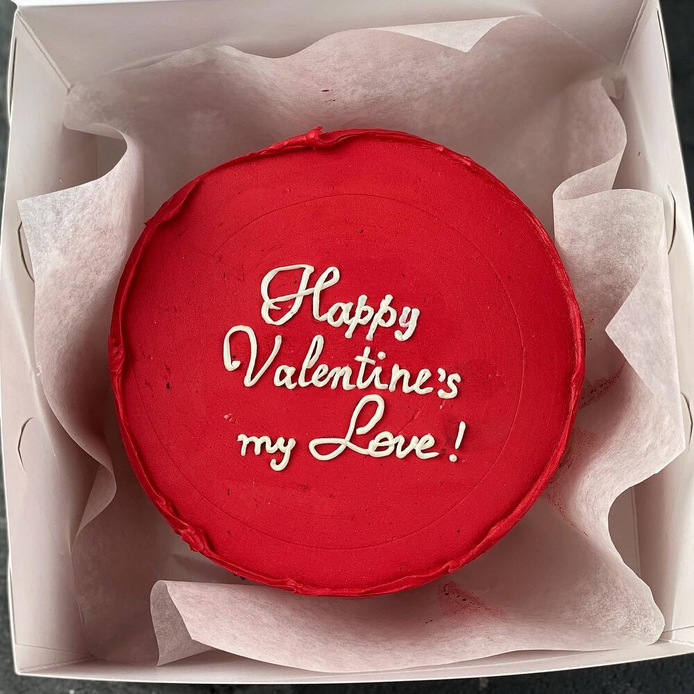 Бенто торт happy valentines my love