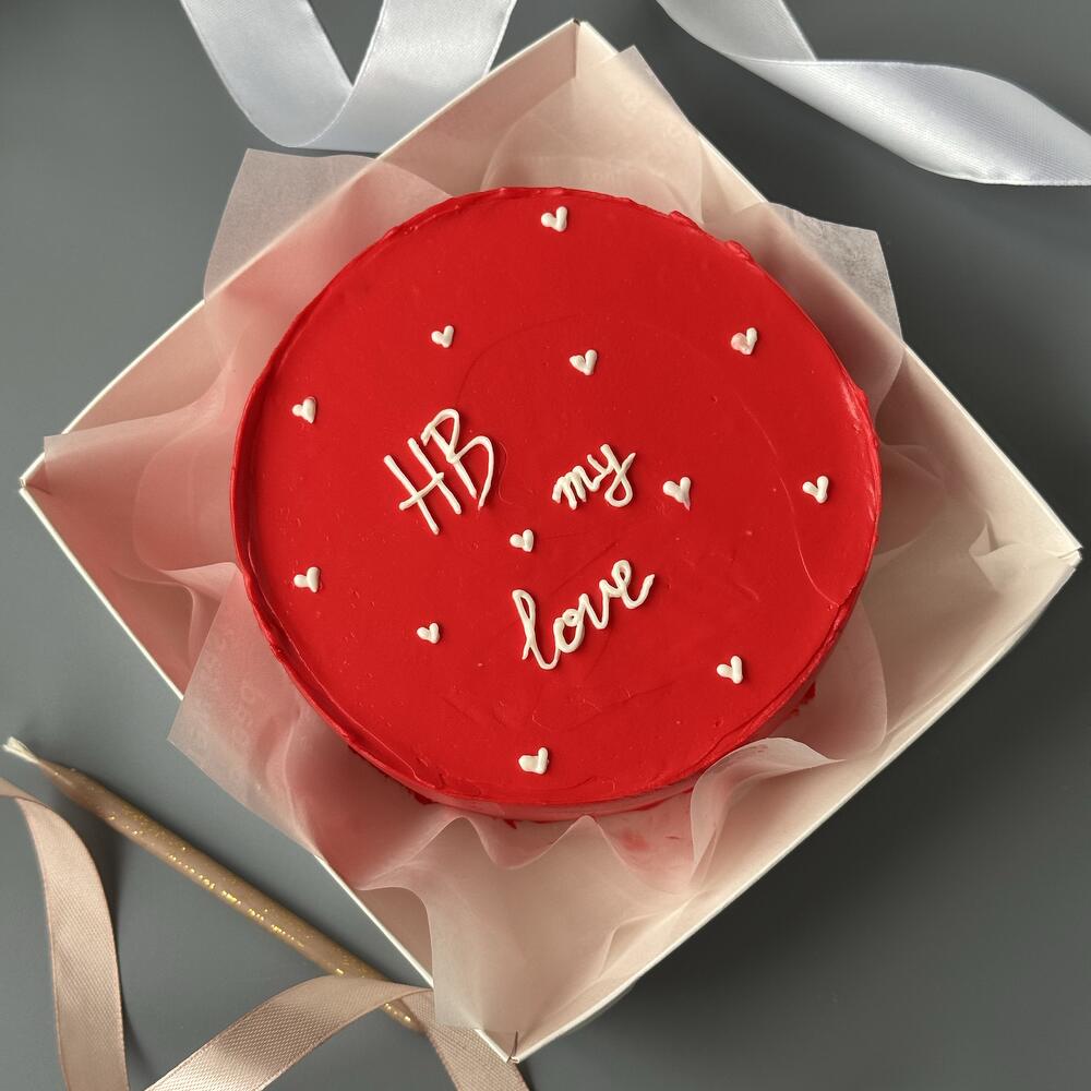 Бенто торт HB my love в подарок