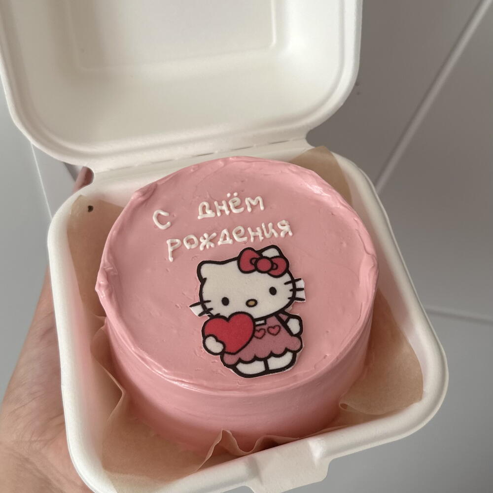 Бенто торт хеллоу Кити