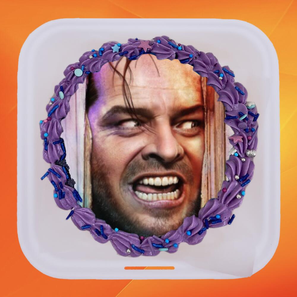 Бенто торт хеллоуин Сияние