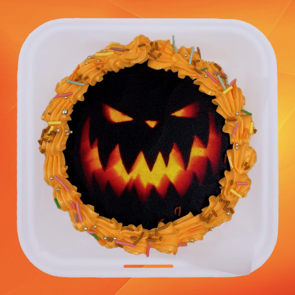 Бенто торт хеллоуин Trick or treat