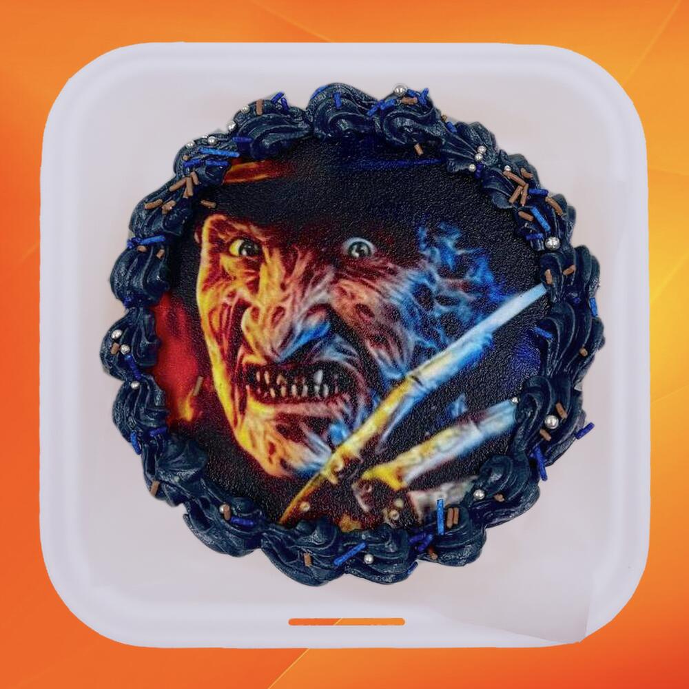 Бенто торт хеллоуин Улица вязов