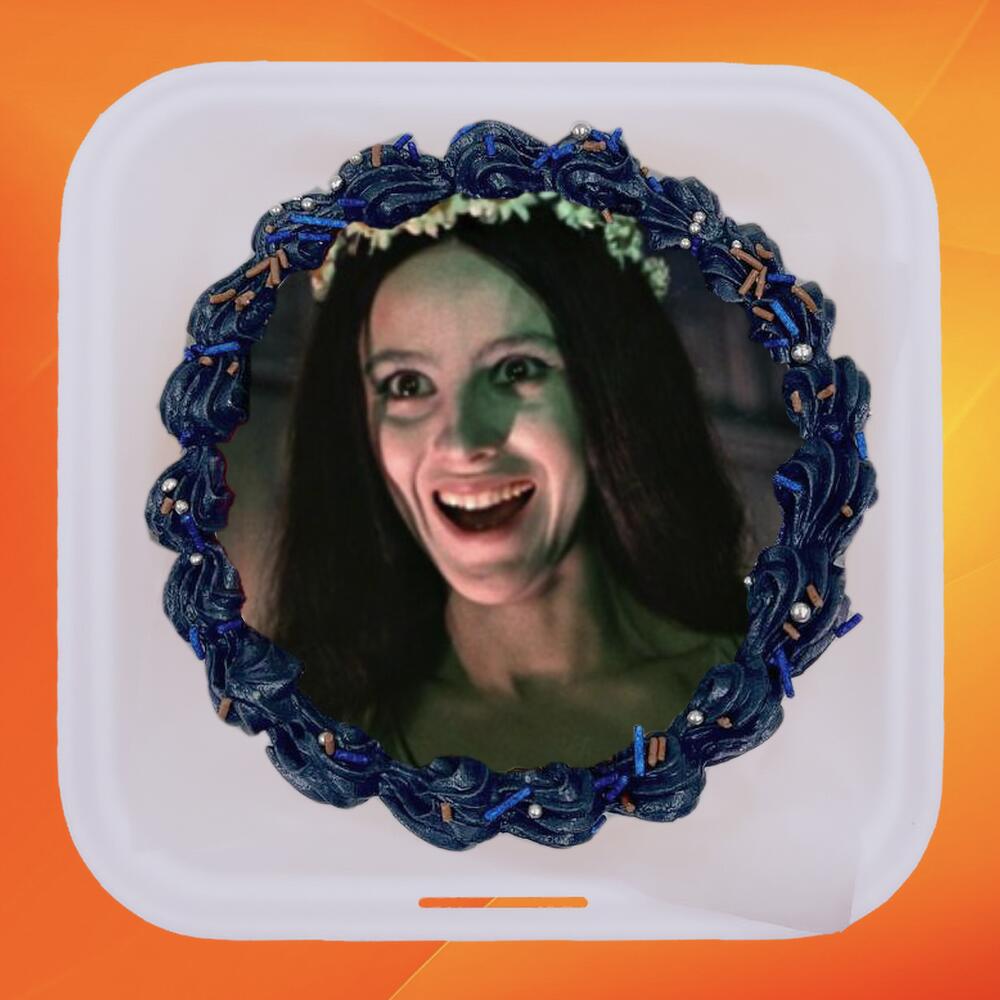 Бенто торт хеллоуин Вий