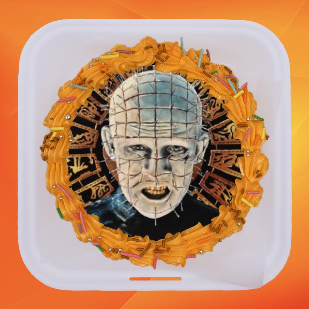 Бенто торт хеллоуин Восставший из ада