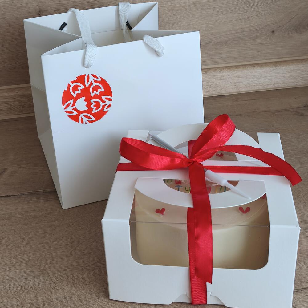 Бенто торт "Хэппи бёздей ту Ю" парню, брату, коллеге, другу, подруге, сестре, девушке, ребёнку, подростку, дочке, сыну