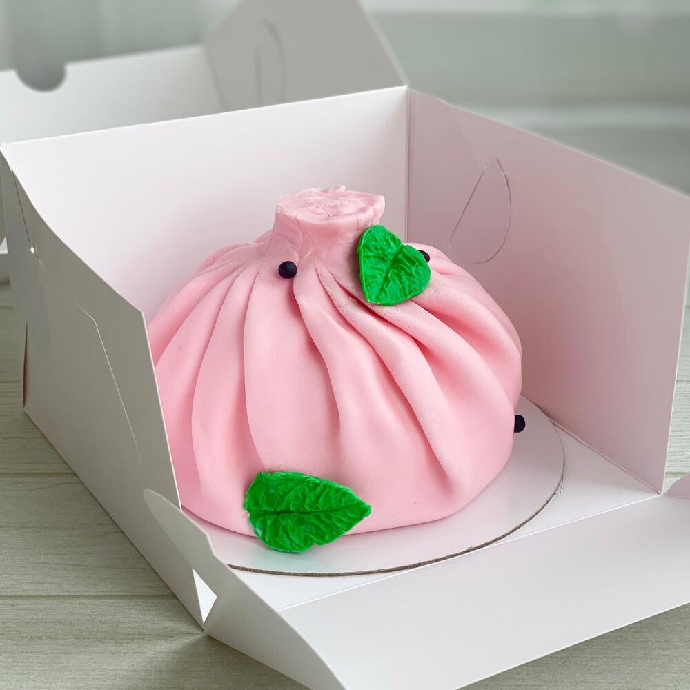 Бенто торт «Хинкали» Pink