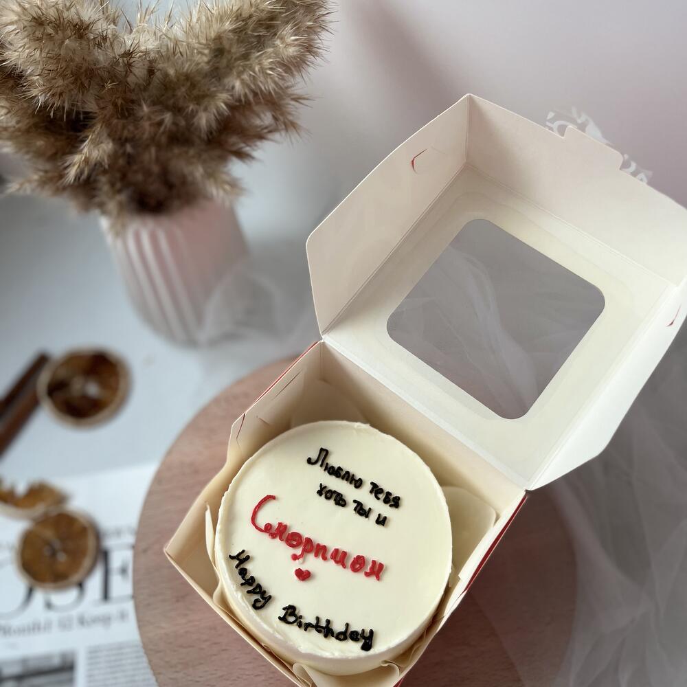 Бенто торт хоть ты и скорпион